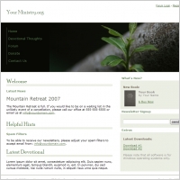 Your Ministry Template