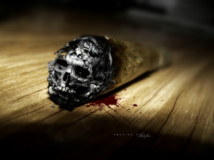 Wallpapers Free on Smoking Kills Wallpaper Abstract 3d 3d   Wallpapers For Free Download
