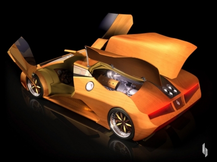 Splinter Wooden Supercar Wallpaper Other Cars Cars Wallpapers for free