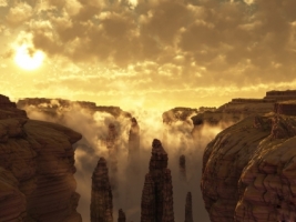 3D Canyon Wallpaper 3D Models 3D