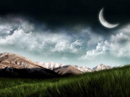 Beyond the Valley Wallpaper Landscape Nature