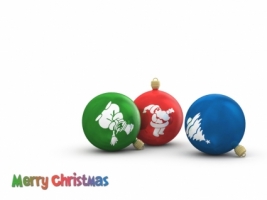 Chistmas Globes Wallpaper Christmas Holidays