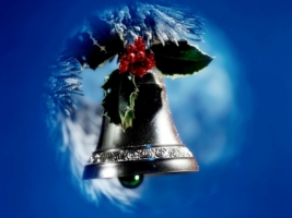 Christmas Bell Wallpaper Christmas Holidays