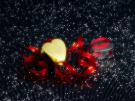 Christmas Hearts Wallpaper Christmas Holidays