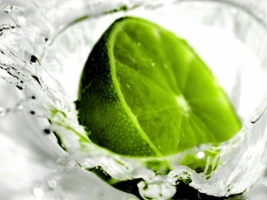 Green Lime Wallpaper Abstract 3D