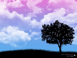 Love Wallpaper Vector 3D