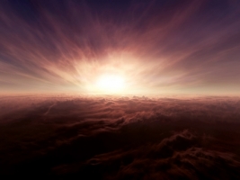 Skies on Fire Wallpaper Photo Manipulated Nature