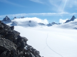 Snow plateau Wallpaper Winter Nature