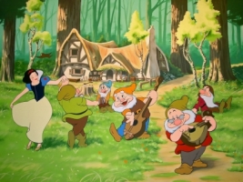 Snow White and the Seven Dwarfs Wallpaper Cartoons Anime Animated