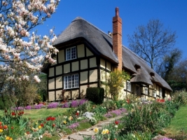 Spring Garden England Wallpaper England World
