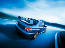 Subaru Impreza WRX STI Speed Road Wallpaper Subaru Cars