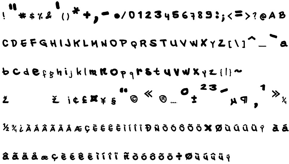 Cents Marker Free Font In Ttf Format For Free Download 125 25kb