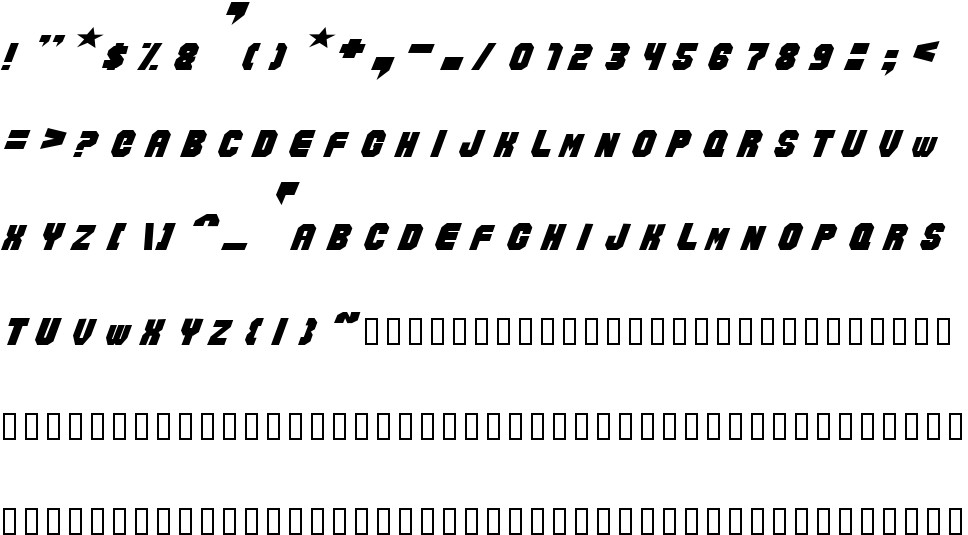 Action Force free Font in ttf format for free download 8.86KB