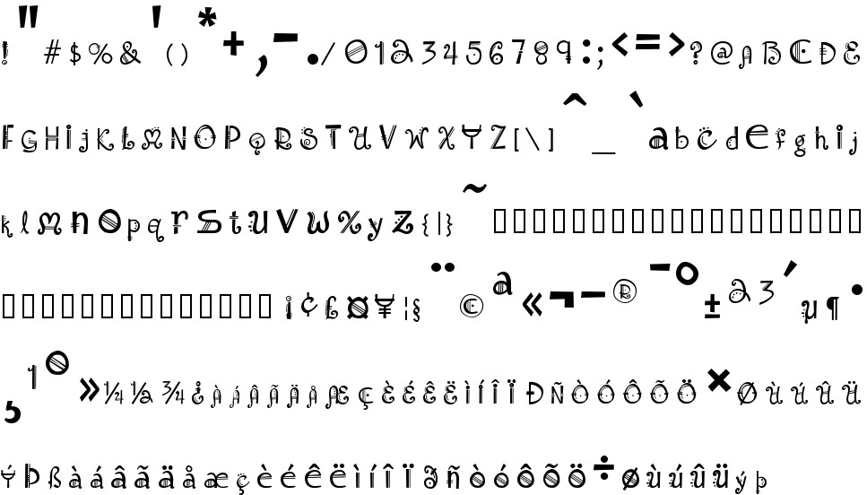 Amadeus Free Font In Ttf Format For Free Download 38 72kb