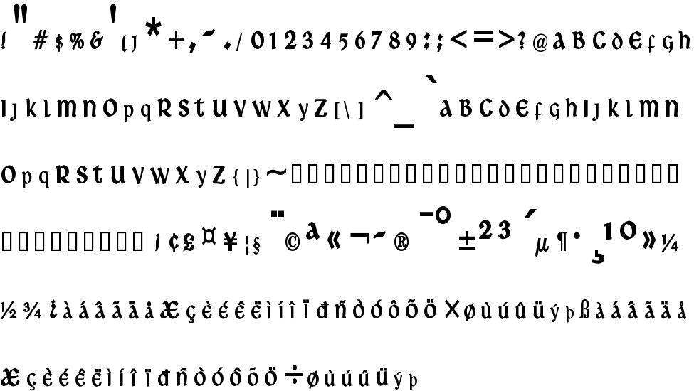 Ardagh Free Font In Ttf Format For Free Download 15 14kb