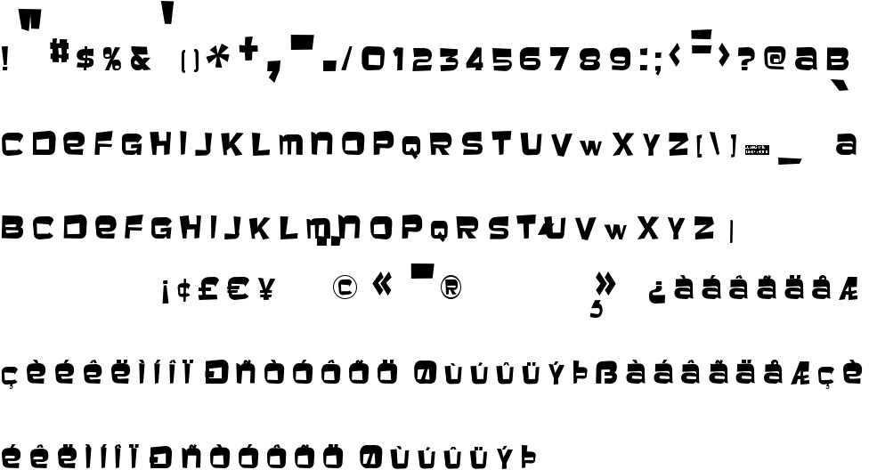 Baveuse free Font in ttf format for free download 49.96KB