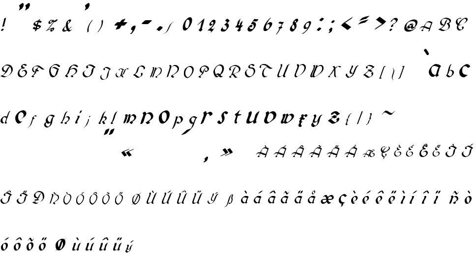 Biedermeier Kursiv Free Font In Ttf Format For Free Download 34 69kb