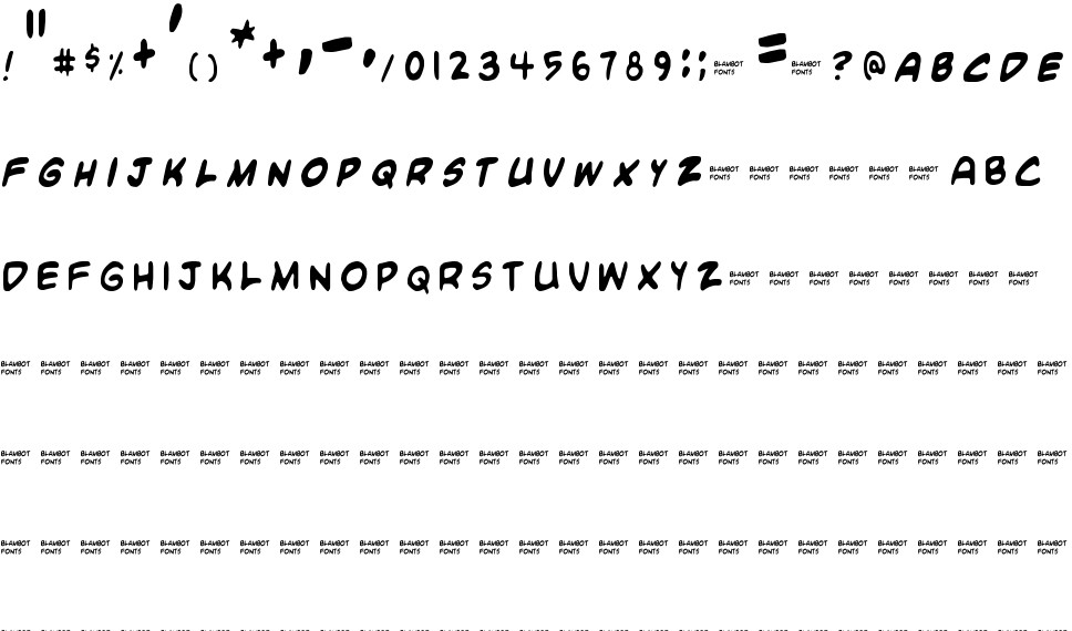 blambot custom font copy blambot custom font copy