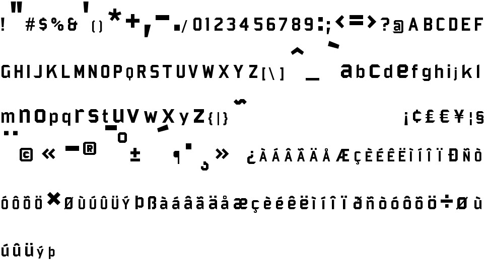 Bombardier free Font in ttf format for free download 23.69KB