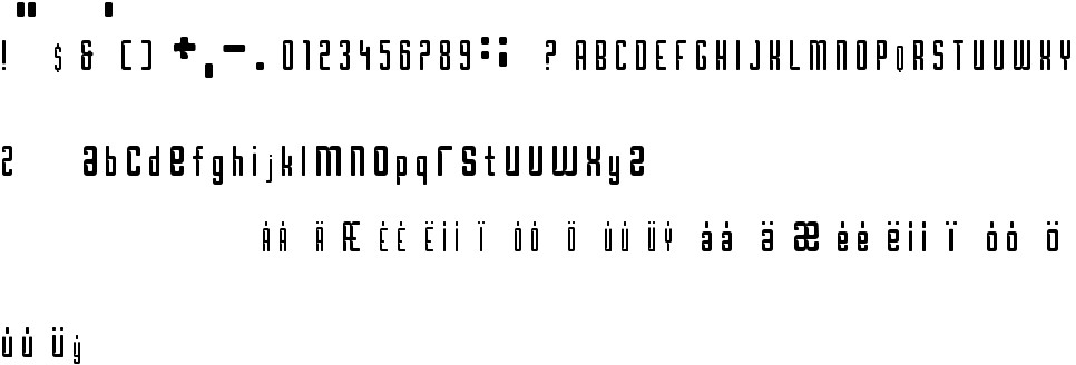 Borg free Font in ttf format for free download 12.61KB
