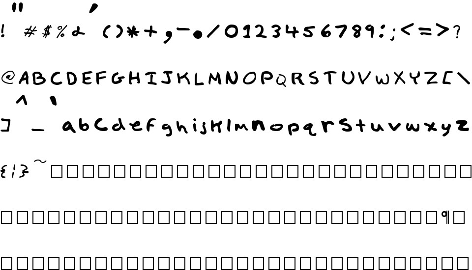 Child's Play free Font in ttf format for free download 15.99KB