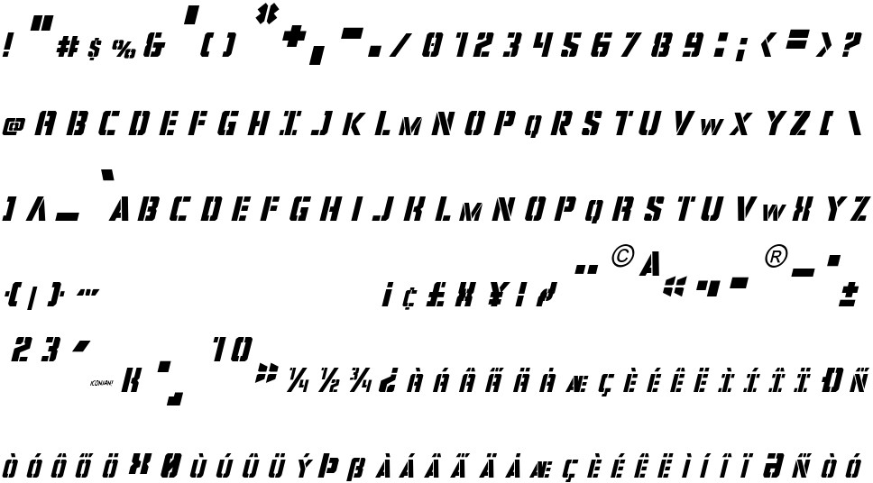 Covert Ops Free Font In Ttf Format For Free Download 167 95kb