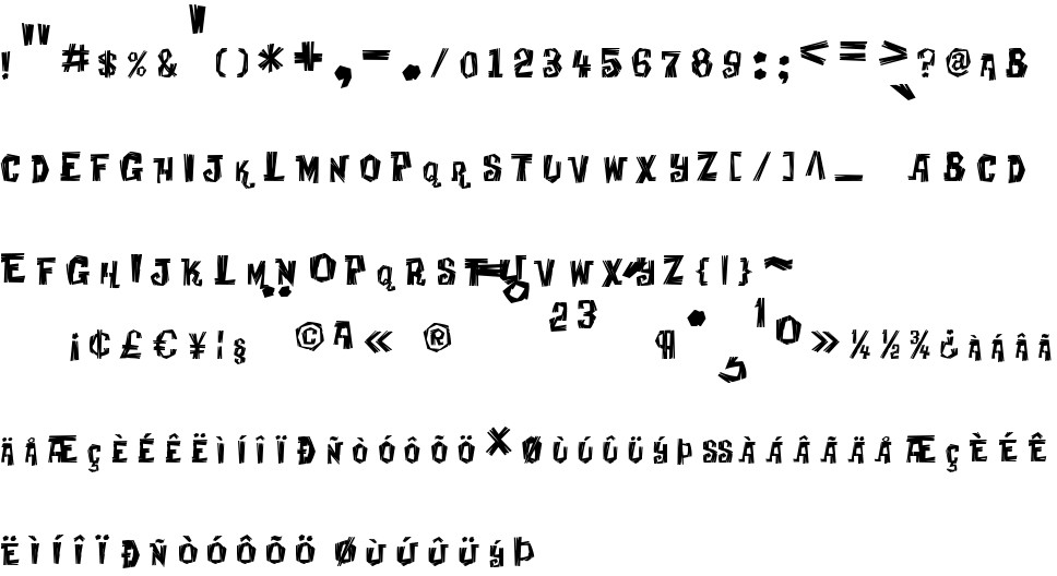 Creaky Frank Free Font In Ttf Format For Free Download 09kb