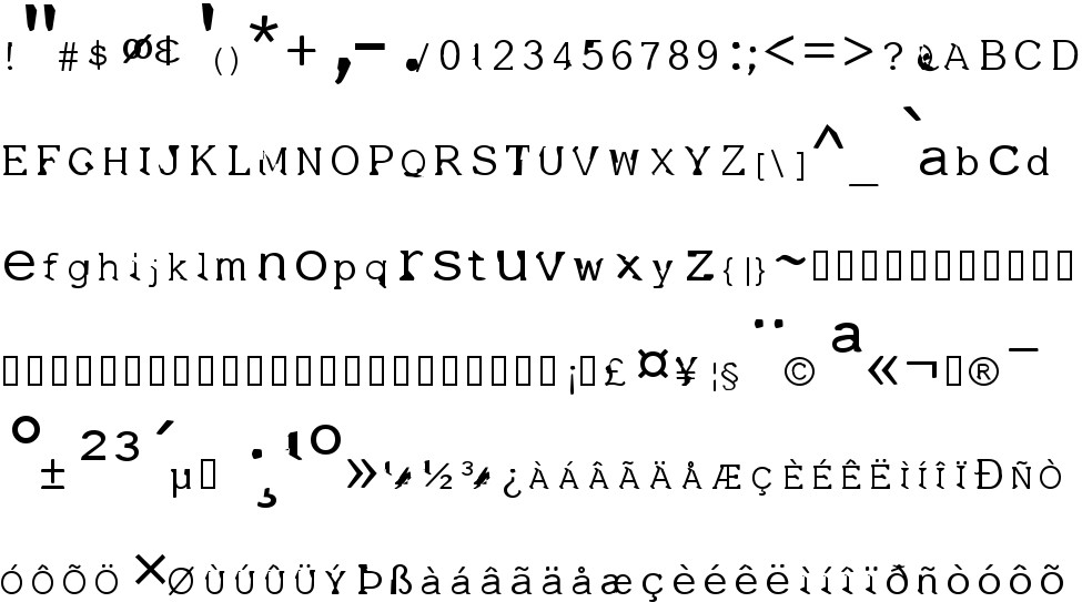 Dissatisfaction Free Font In Ttf Format For Free Download 28 kb