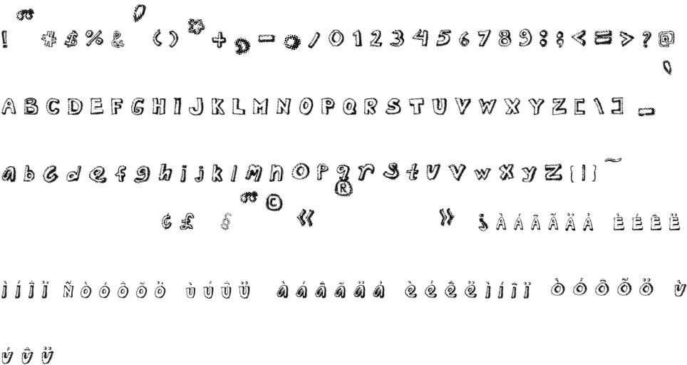 Dotted Newspaper Free Font In Ttf Format For Free Download 460 65kb