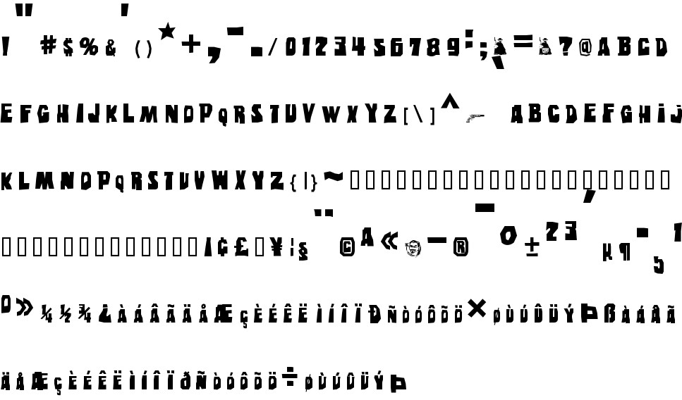 Eastwood free Font in ttf format for free download 21.85KB