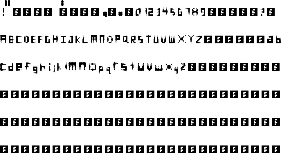 Equalizer free Font in ttf format for free download 13.69KB