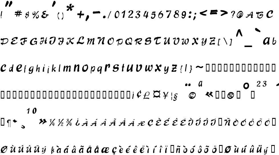 Express Free Font In Ttf Format For Free Download 23 98kb