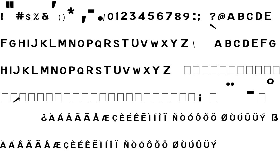 Extended Play Free Font In Ttf Format For Free Download 9 46kb