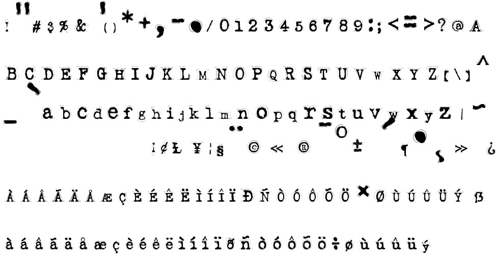 Fluoxetine Free Font In Ttf Format For Free Download 102 75kb
