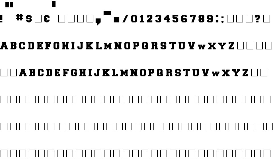 Freshman free Font in ttf format for free download 10.90KB