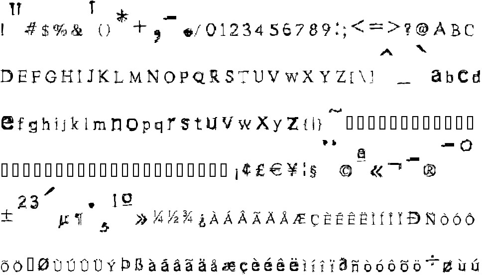 F Stein Free Font In Ttf Format For Free Download 51 85kb