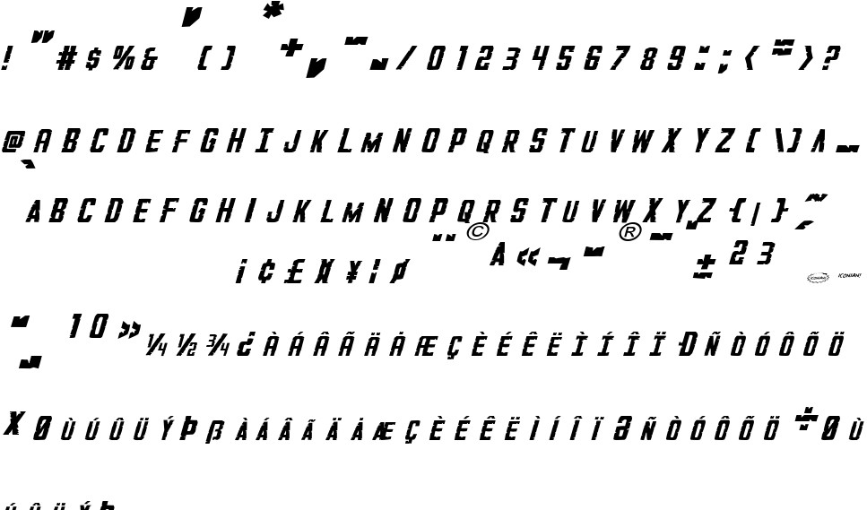 G I Incognito Free Font In Ttf Format For Free Download 660 65kb