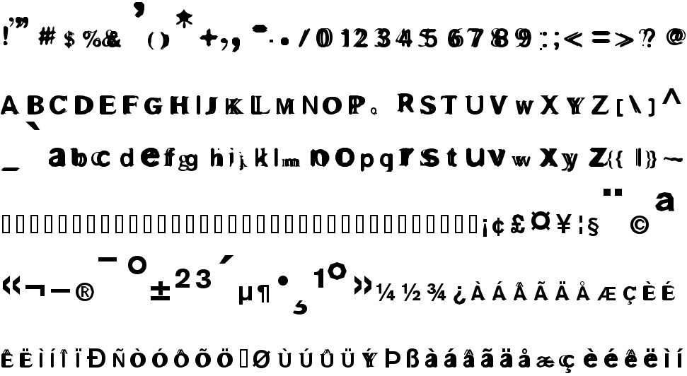 Gross Akzident Fucked Free Font In Ttf Format For Free Download 26 75kb