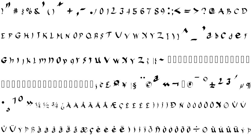 Harakiri Free Font In Ttf Format For Free Download 18 22kb