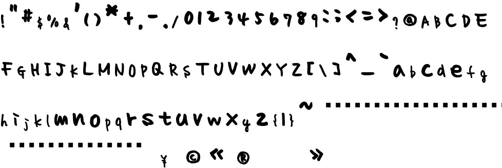 Different fonts styles free image