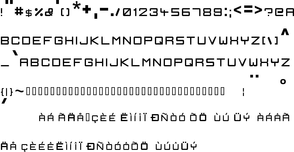 square jersey bubble letters font