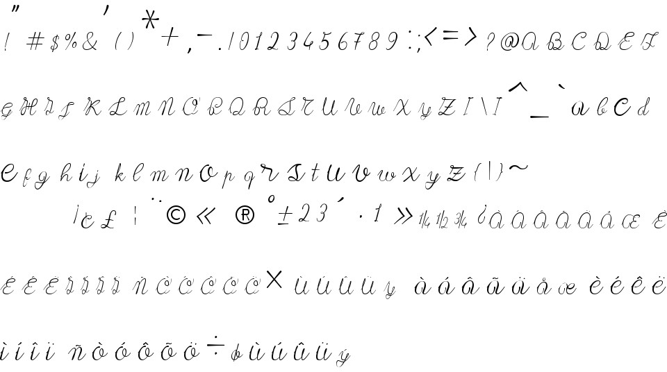 Lace free Font in ttf format for free download 275.49KB