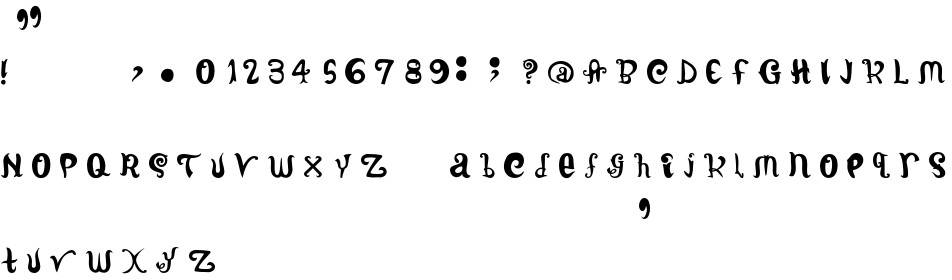 Late Puberty free Font in ttf format for free download 13.65KB