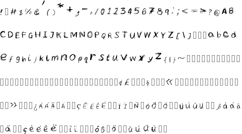 Lc Scribbles Free Font In Ttf Format For Free Download 42 73kb