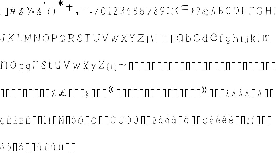 Lightweight Free Font In Ttf Format For Free Download 71kb