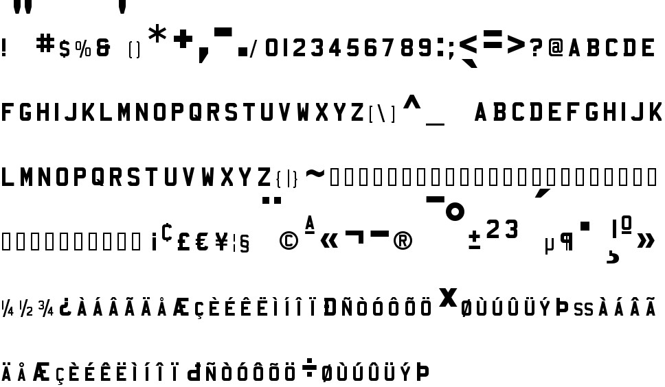 Mandatory Free Font In Ttf Format For Free Download 39 26kb