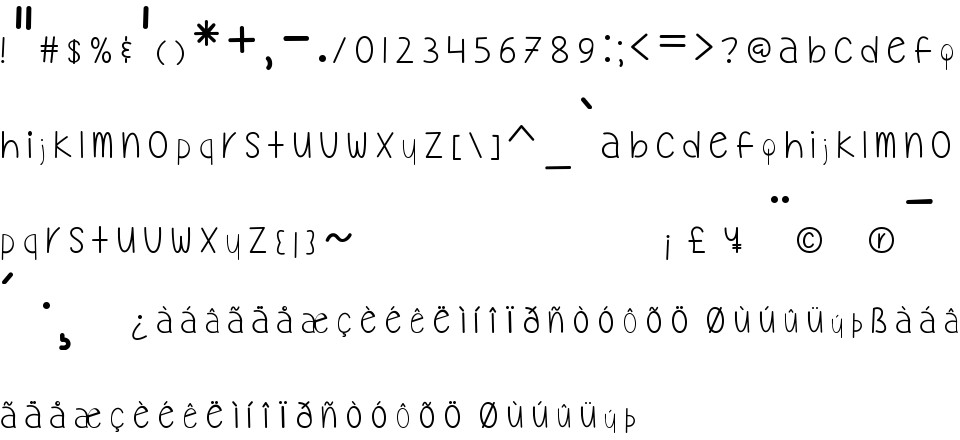 Mf My Oh My Free Font In Ttf Format For Free Download 36 36kb