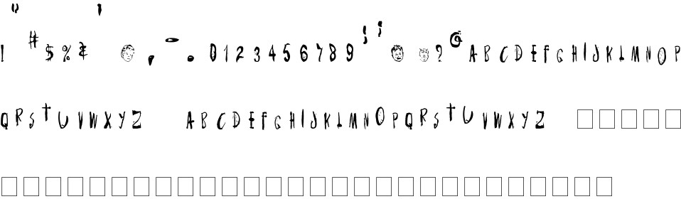 Monsterchild free Font in ttf format for free download 12.71KB