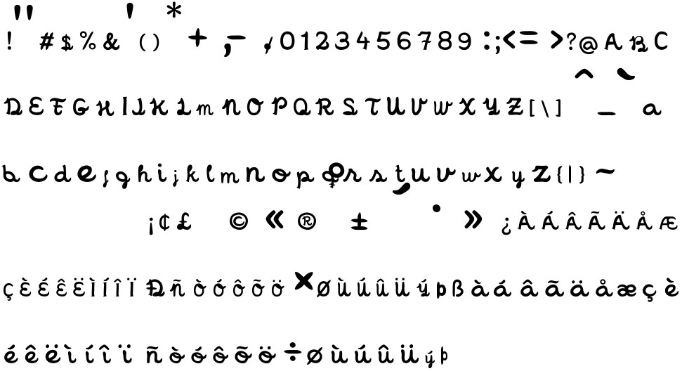 Mrs Chocolat Free Font In Ttf Format For Free Download 267 27kb