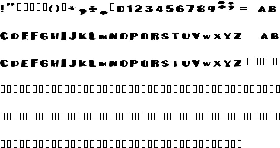 Munster Bash free Font in ttf format for free download 9.63KB